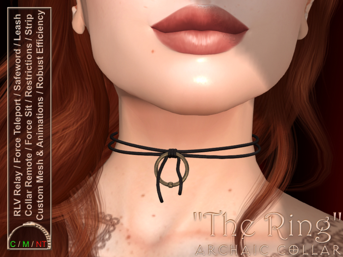 Second Life Marketplace Archaic Collar "The Ring"